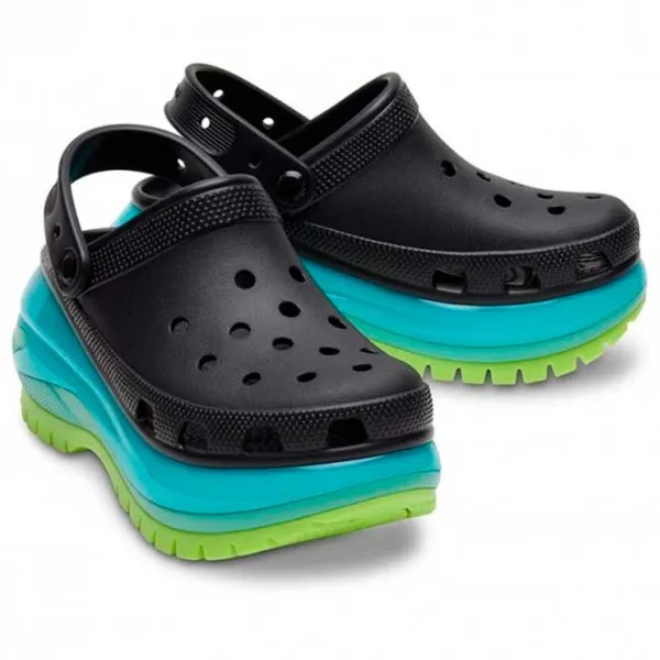 Saboți pentru femei Crocs Mega Crush Clog Lmd 39 - 40/ Black photo 2