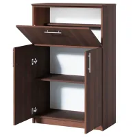 Dulap Fabrik Home Office-Line №9 126 x 80 x 40/ LPAL/ Nuc Închis photo 4