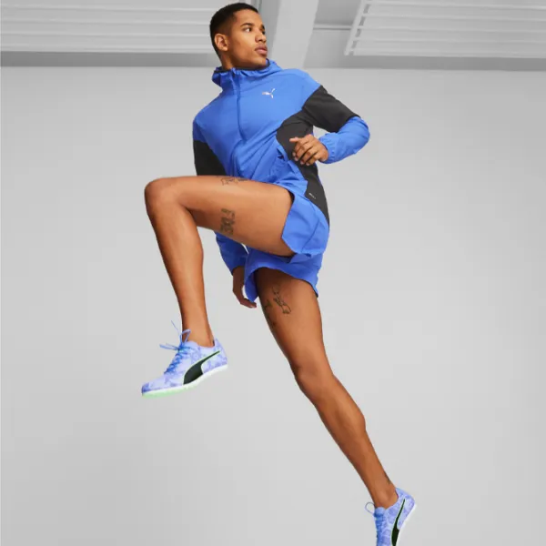 Hanorac pentru bărbați Puma Run Lightweight Jacket Drept/ Blue photo 3