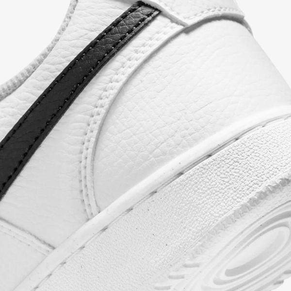 Ghete pentru bărbați Nike Court Vision Low Nn 41 / White Black photo 8