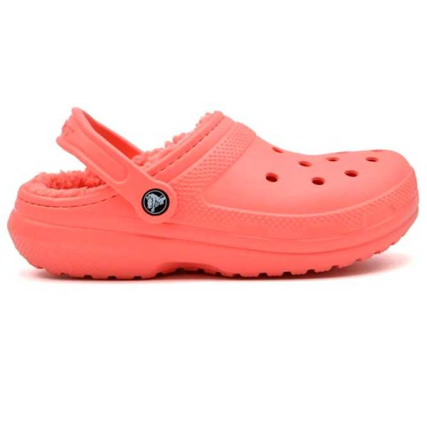 Saboți pentru femei Crocs Classic Lined Clog 41 - 42/ Coral photo 3