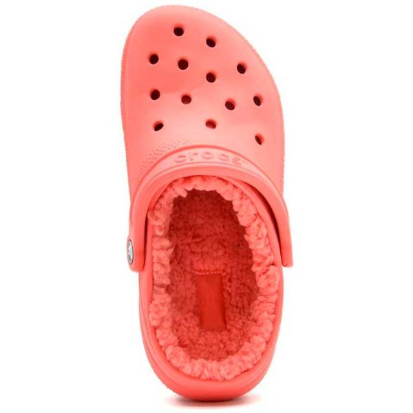 Saboți pentru femei Crocs Classic Lined Clog 41 - 42/ Coral photo 4