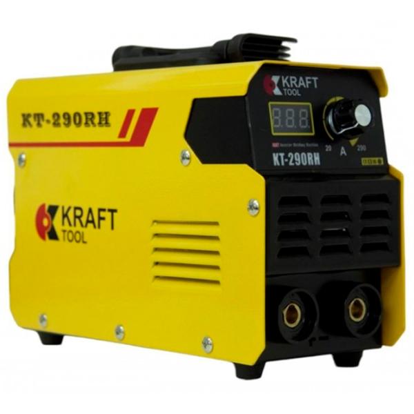 Aparat de sudat Kraft Tool KT290RH 230 V cu electrod (MMA)/ Yellow photo 2