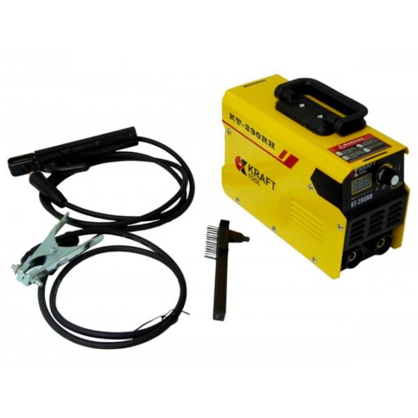Aparat de sudat Kraft Tool KT290RH 230 V cu electrod (MMA)/ Yellow photo 3
