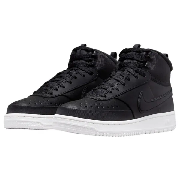 Botine pentru bărbați Nike Court Vision Mid 40.5/ Black photo 5