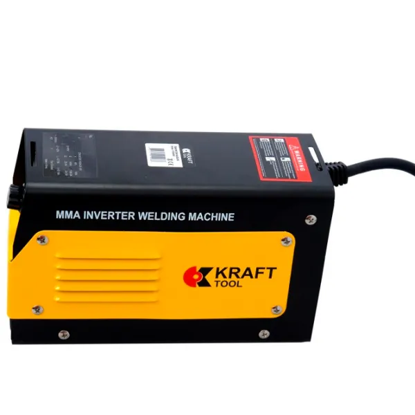 Aparat de sudat Kraft Tool KT300RX 230 V cu electrod (MMA)/ Yellow photo 4