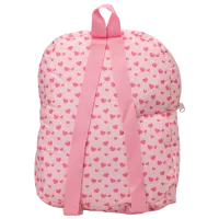 Ghiozdan pentru copii Polaris Shoes 3W PELUS DTY BPCK 3PR Pink Heart Pink photo 3