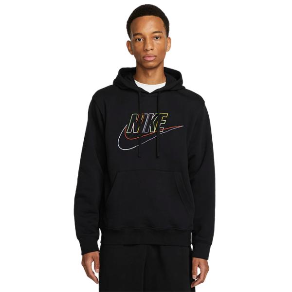 Hanorac pentru bărbați Nike Nk Club+ Ft Po Mcf Drept/ Black photo 3