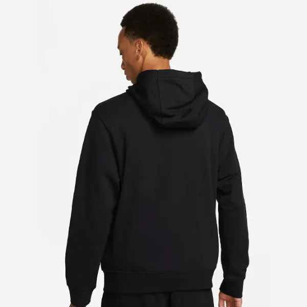 Толстовка для мужчин Nike Nk Club+ Ft Po Mcf Прямой/ Черный photo 2