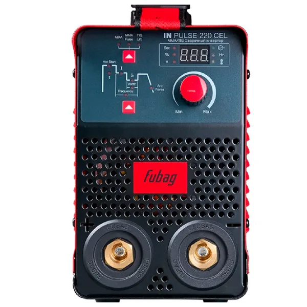 Aparat de sudat Fubag IN Pulse 200 CEL 230 V cu electrod (MMA), cu gaz inert (TIG)/ Red photo 3