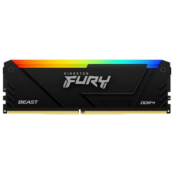 Оперативная память Kingston FURY Beast RGB KF437C19BB2AK2/ 16 DDR4/ 16 ГБ photo 3