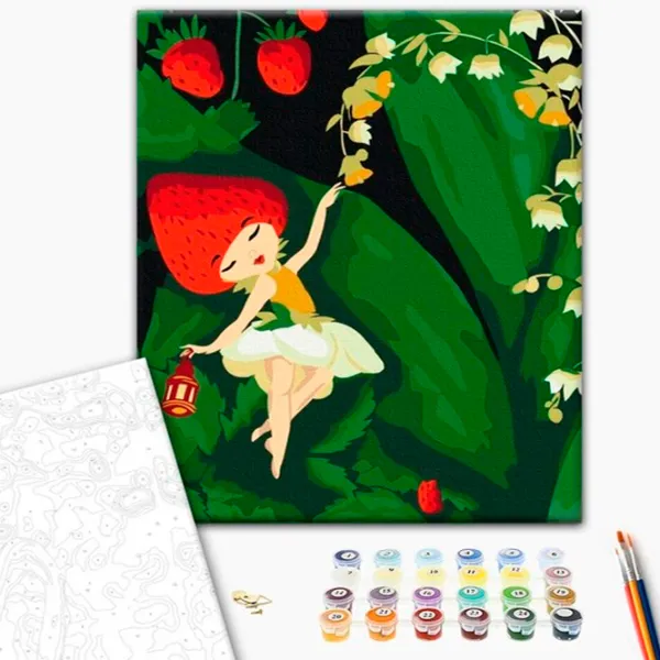 Картина по номерам BrushMe Санберри Фея 40 x 30 cm/ Вертикальная photo 2