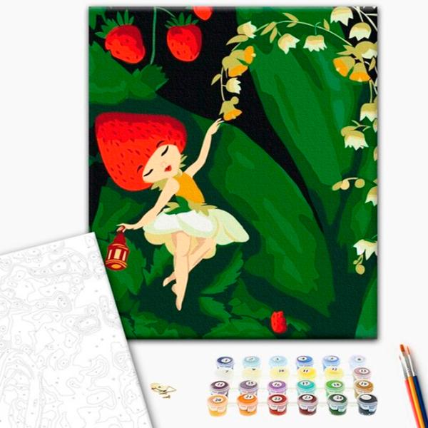 Картина по номерам BrushMe Санберри Фея 40 x 30 cm/ Вертикальная photo 2