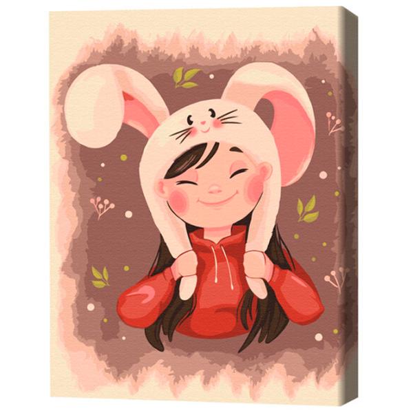 Pictură pe numere BrushMe Urechi de iepuraș 40 x 30 cm/ Verticală photo 3