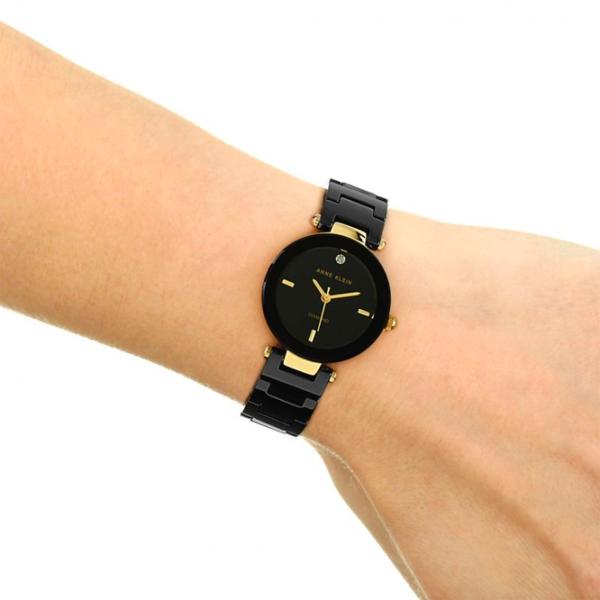 Наручные часы для женщин ANNE KLEIN AK/ 1464BKGB Кварцевый/ 28 мм photo 5 Наручные часы для женщин ANNE KLEIN AK/ 1464BKGB Кварцевый/ 28 мм photo 5