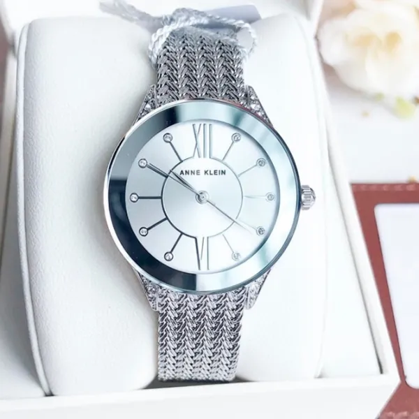 Наручные часы для женщин ANNE KLEIN AK/ 2209SVSV Кварцевый/ 36 мм photo 2 Наручные часы для женщин ANNE KLEIN AK/ 2209SVSV Кварцевый/ 36 мм photo 2