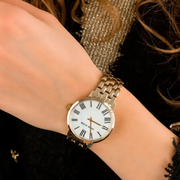 Ceas de mână pentru femei ANNE KLEIN AK/ 3680MPGB Cuarț/ 34 mm photo 3 Ceas de mână pentru femei ANNE KLEIN AK/ 3680MPGB Cuarț/ 34 mm photo 3