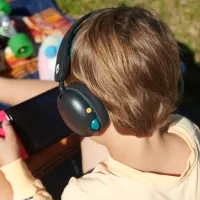 Căști SkullCandy Grom Green Black Fără fir/ Pentru copii photo 5