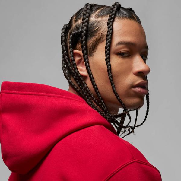 Hanorac pentru bărbați Nike Jordan Ess Flc Po Drept/ Red photo 5