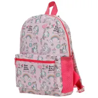 Ghiozdan pentru copii Polaris Shoes 3W BASIC UNICORN 3PR Pink Unicorn Pink photo 2