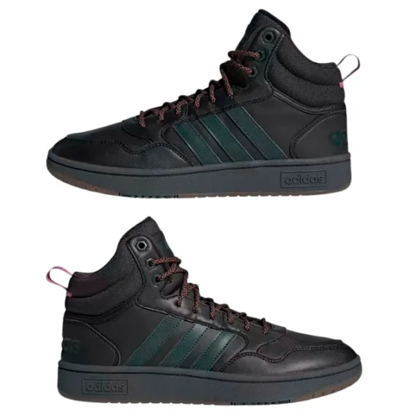 Ботинки для мужчин Adidas Hoops 3.0 Mid Wtr 42/ Черный photo 3