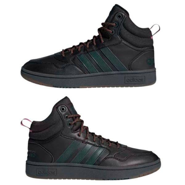 Ботинки для мужчин Adidas Hoops 3.0 Mid Wtr 42/ Черный photo 3
