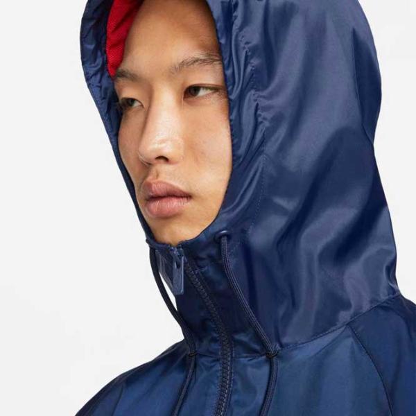 Ветровка для мужчин Nike Sportswear Heritage Essentials Windrunner Демисезонная/ Темно-синий photo 5