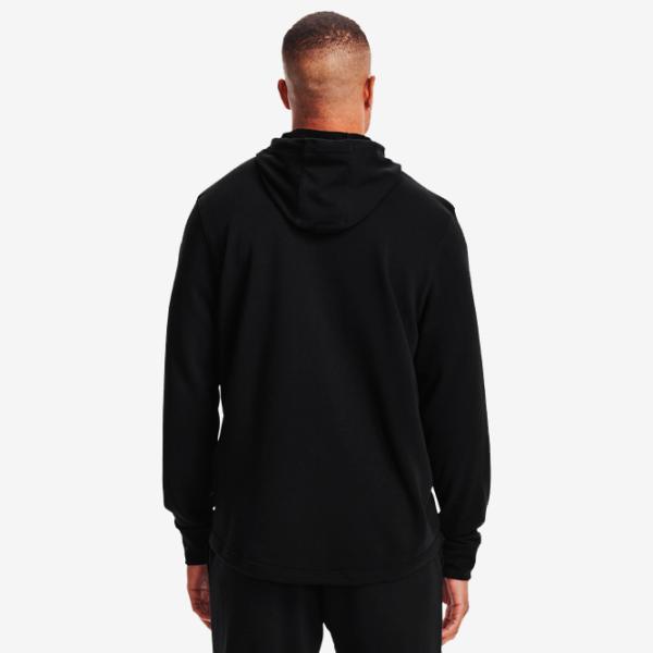 Hanorac pentru bărbați Under Armour Rival Terry Big Logo Drept/ Black photo 2 Hanorac pentru bărbați Under Armour Rival Terry Big Logo Drept/ Black photo 2