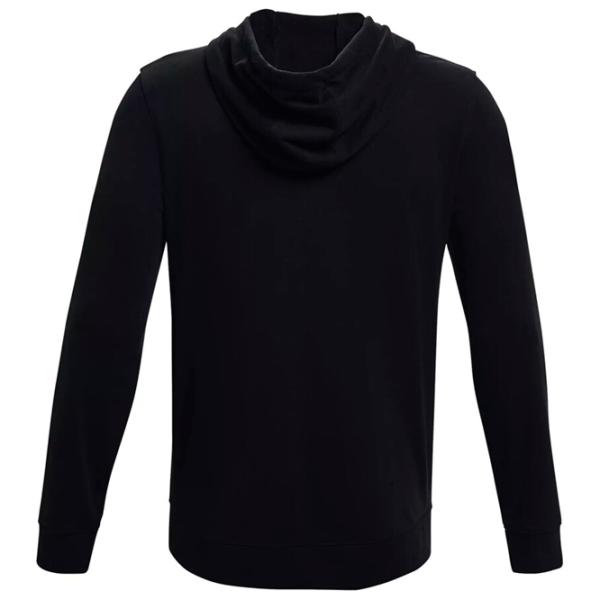 Hanorac pentru bărbați Under Armour Rival Terry Lc Full-Zip Drept/ Black photo 2 Hanorac pentru bărbați Under Armour Rival Terry Lc Full-Zip Drept/ Black photo 2