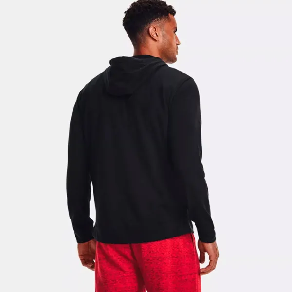 Hanorac pentru bărbați Under Armour Rival Terry Lc Full-Zip Drept/ Black photo 4 Hanorac pentru bărbați Under Armour Rival Terry Lc Full-Zip Drept/ Black photo 4