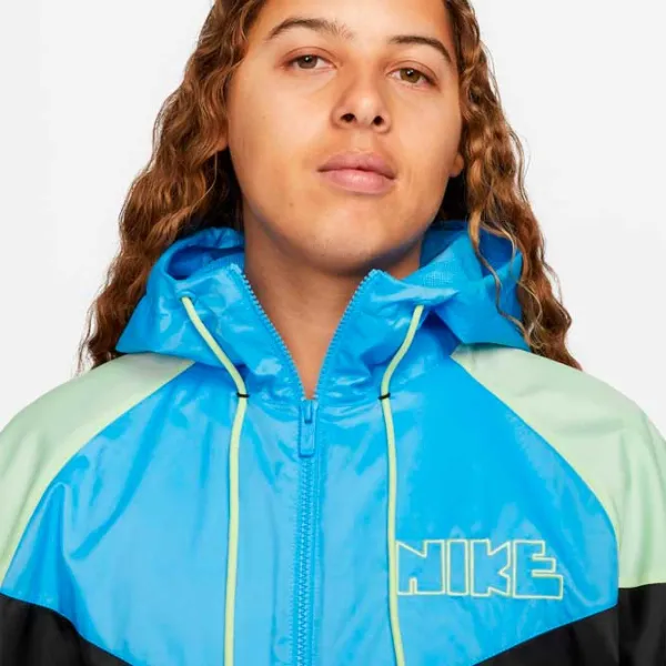 Ветровка для мужчин Nike M Nk Wr Wvn + Lnd Jkt Gx Hd Демисезонная/ Чёрный Синий photo 3