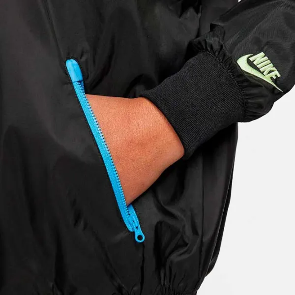 Ветровка для мужчин Nike M Nk Wr Wvn + Lnd Jkt Gx Hd Демисезонная/ Чёрный Синий photo 5