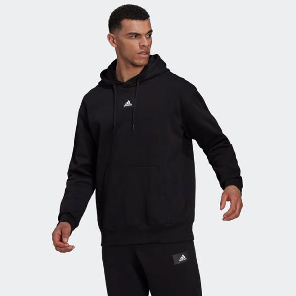 Hanorac pentru bărbați Adidas Hoodie Feelvivid Drept/ Black photo 2