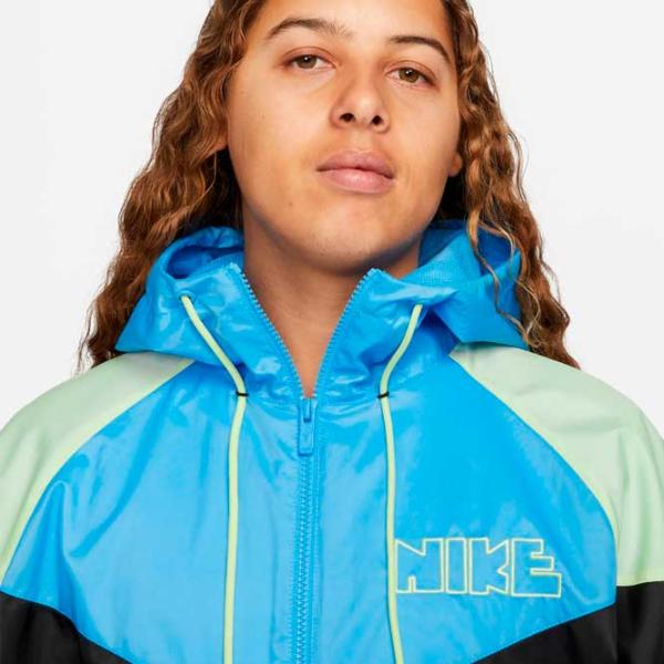 Ветровка для мужчин Nike M Nk Wr Wvn + Lnd Jkt Gx Hd Демисезонная/ Чёрный Синий photo 3