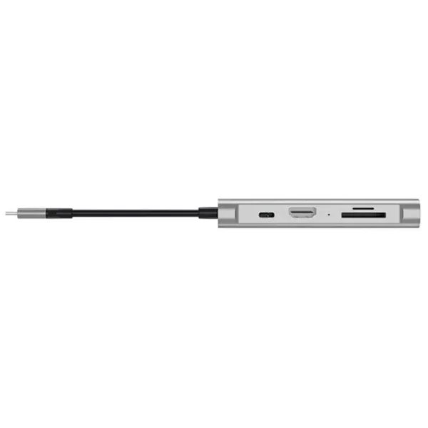 Адаптер Hub WIWU Alpha 731HP USB Type-C/ Серый photo 3
