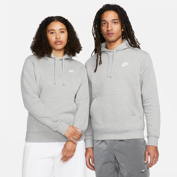 Толстовка для мужчин Nike Sportswear Club Fleece Hoodie Прямой/ Серый photo 2 Толстовка для мужчин Nike Sportswear Club Fleece Hoodie Прямой/ Серый photo 2