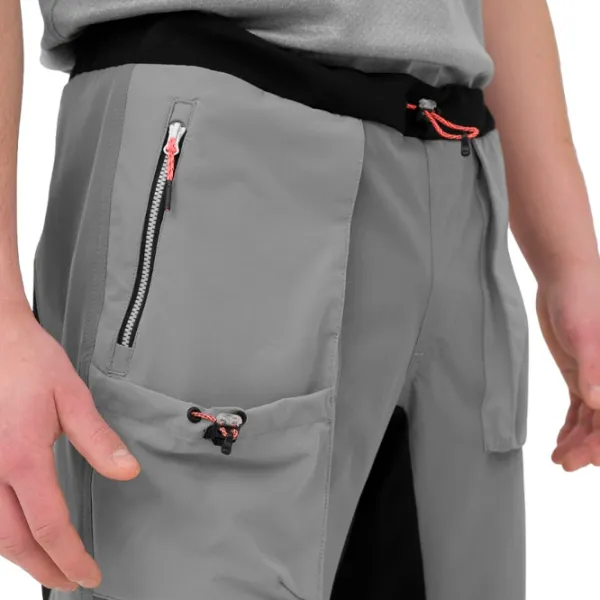 Pantaloni scurți pentru bărbați 4F trekking 4Way Stretch S/ Gray photo 4 Pantaloni scurți pentru bărbați 4F trekking 4Way Stretch S/ Gray photo 4