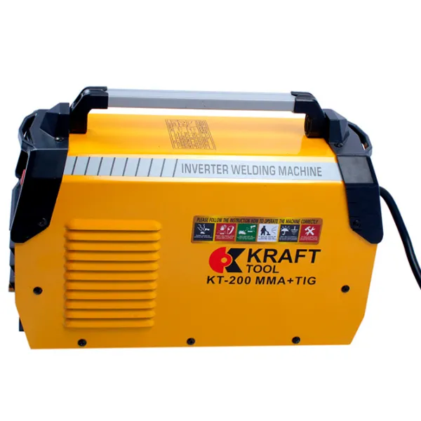 Aparat de sudat Kraft Tool KT200 230 V cu electrod (MMA), cu gaz inert (TIG)/ Orange photo 5 Aparat de sudat Kraft Tool KT200 230 V cu electrod (MMA), cu gaz inert (TIG)/ Orange photo 5