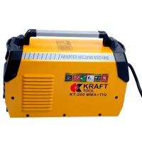 Сварочный аппарат Kraft Tool KT200 230 В ручная дуговая (MMA), аргонно дуговая (TIG)/ Оранжевый photo 5