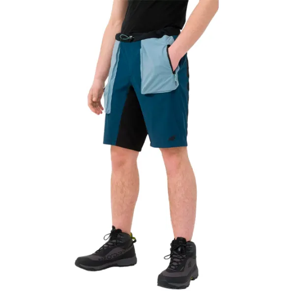 Pantaloni scurți pentru bărbați 4F trekking 4Way Stretch L/ Navy Blue photo 6