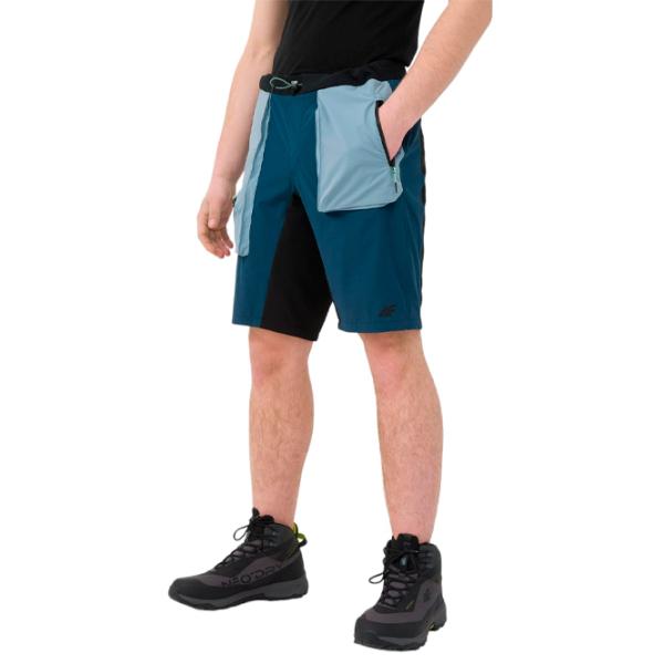 Pantaloni scurți pentru bărbați 4F trekking 4Way Stretch L/ Navy Blue photo 6