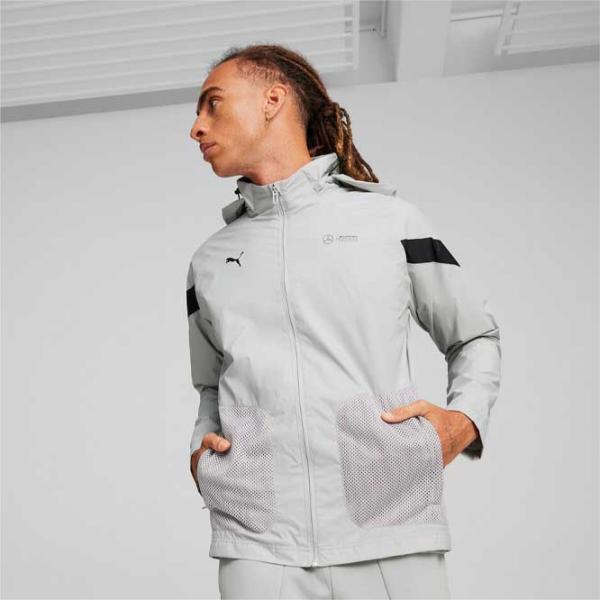 Ветровка для мужчин Puma Mapf1 Woven Jacket Демисезонная/ Серебристый photo 3