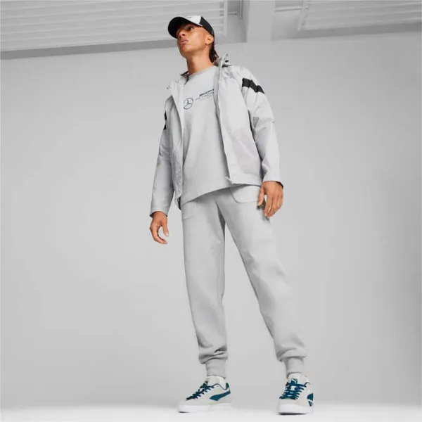 Ветровка для мужчин Puma Mapf1 Woven Jacket Демисезонная/ Серебристый photo 5