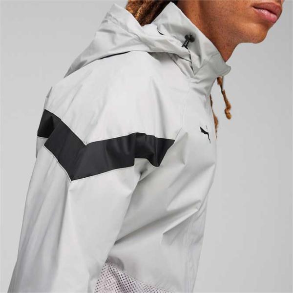 Ветровка для мужчин Puma Mapf1 Woven Jacket Демисезонная/ Серебристый photo 7