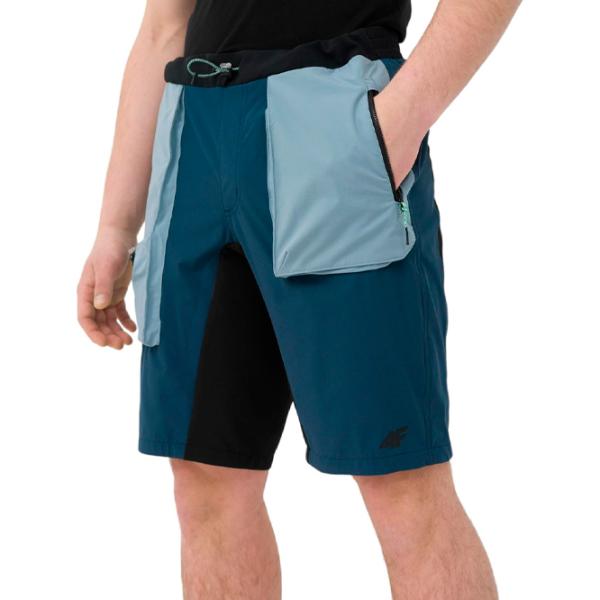 Pantaloni scurți pentru bărbați 4F trekking 4Way Stretch L/ Navy Blue photo 6 Pantaloni scurți pentru bărbați 4F trekking 4Way Stretch L/ Navy Blue photo 6