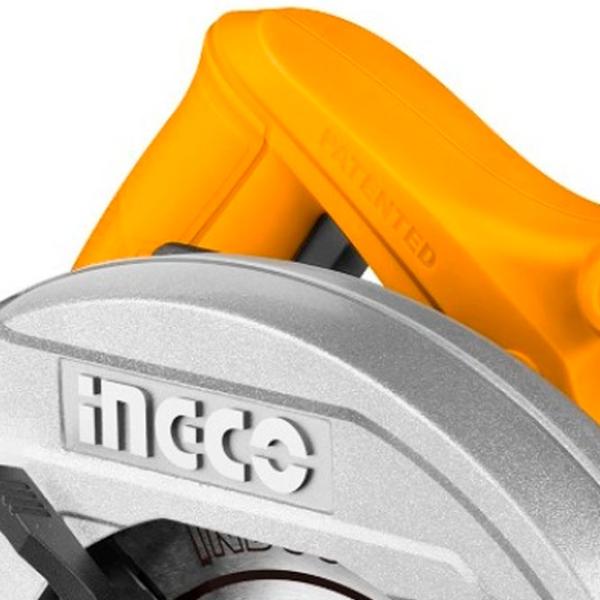 Дисковая пила INGCO CS18578 185 мм/ Желтый photo 5