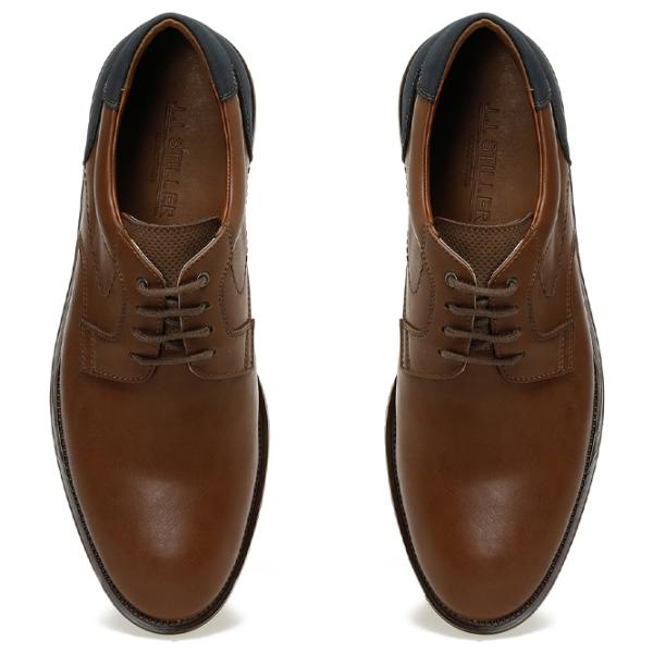 Pantofi pentru bărbați JJ-Stiller 3S 9852-2 3PR Demisezon/ Brown photo 3 Pantofi pentru bărbați JJ-Stiller 3S 9852-2 3PR Demisezon/ Brown photo 3
