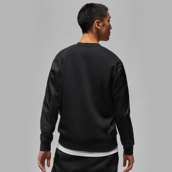 Hanorac pentru bărbați Nike Jordan Flt Mvp Gfx Flc Crew Drept/ Black photo 3