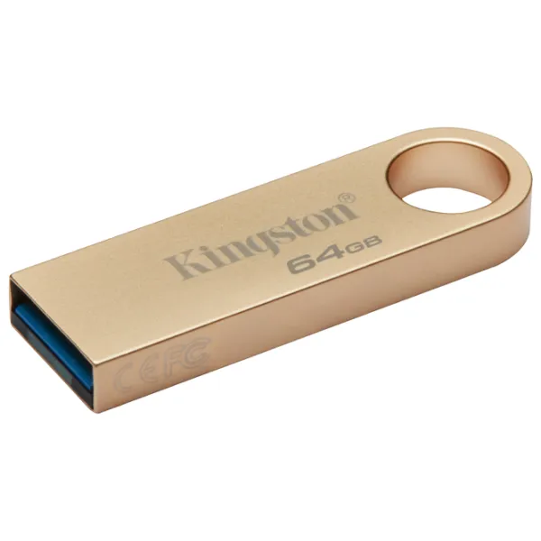 Kingston DataTravel SE9 G3 64 ГБ Золото photo 2