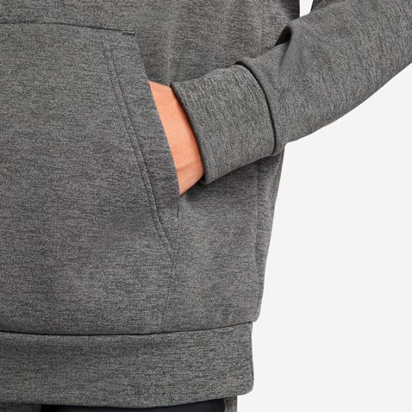 Hanorac pentru bărbați Nike Sweater Therma-Fit Novelty Crew Drept/ Gray photo 6